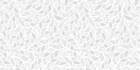 Fototapeta Organic motif, botanical motif background. Seamless pattern.Vector.スタイリッシュな有機的パターン
 obraz