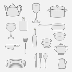 kitchen doodle set