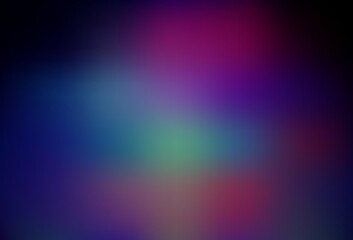 Dark Pink, Blue vector blurred shine abstract template.