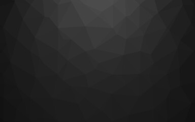 Obraz premium Dark Silver, Gray vector polygonal background.