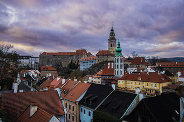 Fototapeta premium medieval town of cesky krumlov
