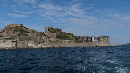 Fototapeta premium castle on the cliff