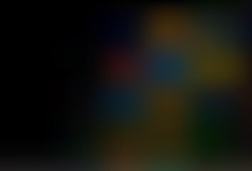 Dark Silver, Gray vector abstract bokeh pattern.