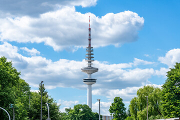 Heinrich-Hertz-Turm in Hamburg St. Pauli, Germany