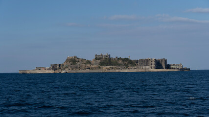 Naklejka premium view of the town