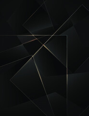 Abstract Elegant diagonal striped yellow background Digital background polygon ,gold hexagon