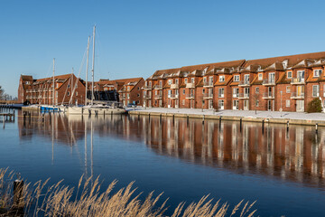 Obraz premium Lagunenstadt Ueckermünde