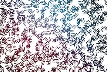 Dark red, yellow vector pattern with narrow lines.