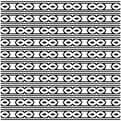 Seamless ethnic pattern color black and white.Can be used in fabric design for clothes, accessories; decorative paper, wrapping, background, wallpaper, Vector illustration.