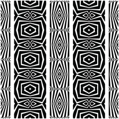 
Seamless ethnic pattern color black and white.Can be used in fabric design for clothes, accessories; decorative paper, wrapping, background, wallpaper, Vector illustration.