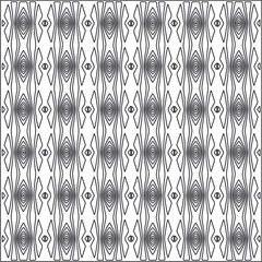 Vector pattern with symmetrical elements. Repeating geometric tiles from striped elements.Monochrome stylish texture.Black and
white pattern for wallpapers and backgrounds.