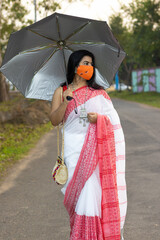 Indian woman in saree