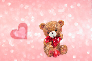 Teddy bear with heart