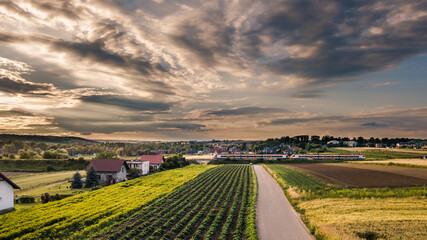 Rolnictwo wieś © DRONE QUEST