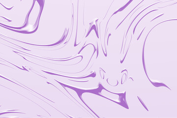 Abstract monochrome psychedelic painting painted by altered consciousness.