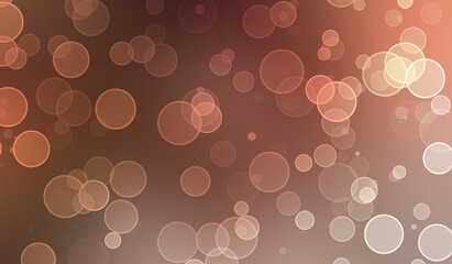 New year lights gradient bokeh abstract creative texture wallpaper background. effect shine glowing sparkle bubbles shape circle illustration