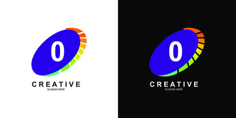 Technology abstract logo design