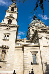 Fototapeta na wymiar Saint Stephen Basilica in Budapest