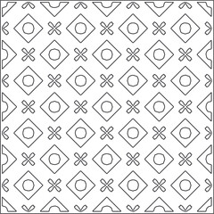 Vector pattern with symmetrical elements . Repeating geometric tiles from striped elements.Monochrome stylish texture.Black and 
white pattern for wallpapers and backgrounds.