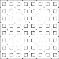 
Vector pattern with symmetrical elements . Repeating geometric tiles from striped elements.Monochrome stylish texture.Black and 
white pattern for wallpapers and backgrounds.