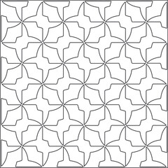 
Vector pattern with symmetrical elements . Repeating geometric tiles from striped elements.Monochrome stylish texture.Black and 
white pattern for wallpapers and backgrounds.