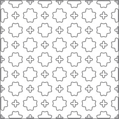 
Vector pattern with symmetrical elements . Repeating geometric tiles from striped elements.Monochrome stylish texture.Black and 
white pattern for wallpapers and backgrounds.