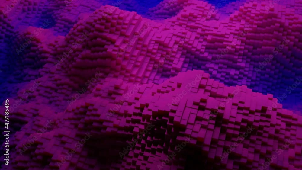Poster blob in 3d. design. beautiful colors that are sprayed on the background, then rising and falling in 