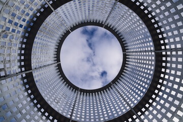 Naklejka premium Artistic structure in Hull, UK