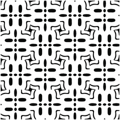 
Vector pattern with symmetrical elements . Repeating geometric tiles from striped elements.Monochrome stylish texture.Black and 
white pattern for wallpapers and backgrounds.