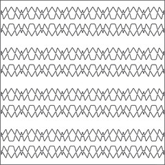 
Vector pattern with symmetrical elements . Repeating geometric tiles from striped elements.Monochrome stylish texture.Black and 
white pattern for wallpapers and backgrounds.