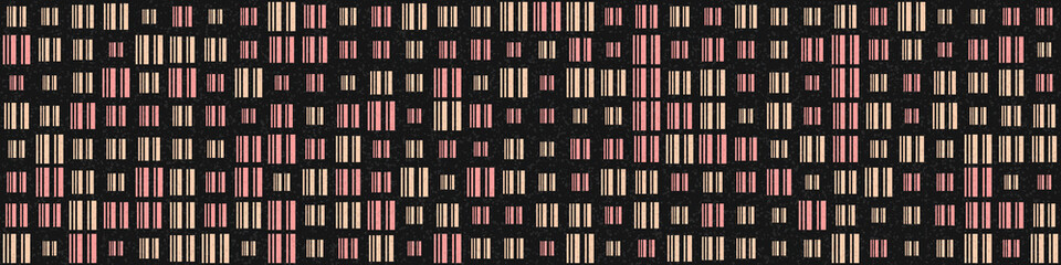 Abstract Geometric Pattern generative computational art illustration