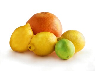 various multicolor tropical fruits for eating or cooking compote