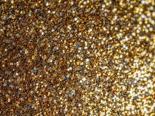 a gold glitters background texture