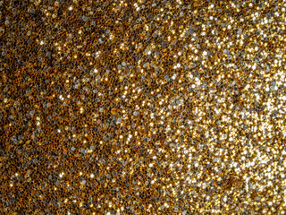 a gold glitters background texture