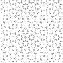 Vector pattern with symmetrical elements . Repeating geometric tiles from striped elements.Monochrome stylish texture.Black and 
white pattern for wallpapers and backgrounds.