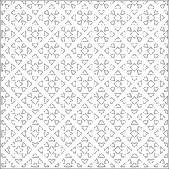 Vector pattern with symmetrical elements . Repeating geometric tiles from striped elements.Monochrome stylish texture.Black and 
white pattern for wallpapers and backgrounds.