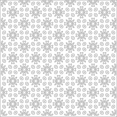 Vector pattern with symmetrical elements . Repeating geometric tiles from striped elements.Monochrome stylish texture.Black and 
white pattern for wallpapers and backgrounds.