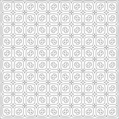 Vector pattern with symmetrical elements . Repeating geometric tiles from striped elements.Monochrome stylish texture.Black and 
white pattern for wallpapers and backgrounds.
