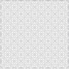 Vector pattern with symmetrical elements . Repeating geometric tiles from striped elements.Monochrome stylish texture.Black and 
white pattern for wallpapers and backgrounds.