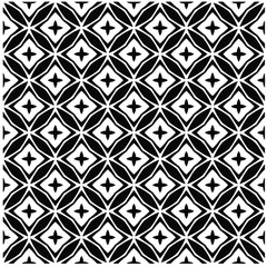 Seamless vector pattern in geometric ornamental style. Black  pattern.Design element for prints, backgrounds, template, web pages 
and textile pattern. Geometric art.