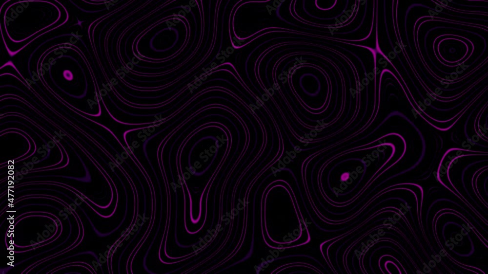 Poster blots on a black background.design. multicolored spots develop and move connecting and disconnecting