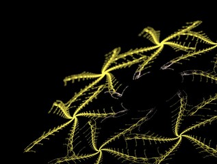 Imaginatory fractal abstract background Image