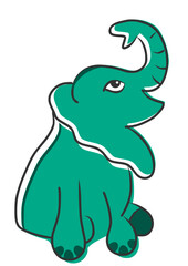 Logo éléphanteau