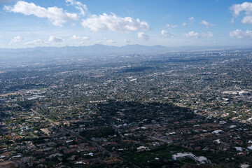 Obraz premium aerial view of the city