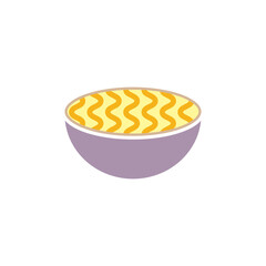 noodles icon design vector templates