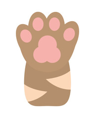 kitten paw design