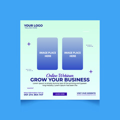 Obraz premium Digital Marketing Social Media Post Banner Design Template