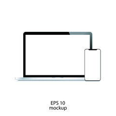 monitor vector ,mockup monitor , screen monitor , EPS10