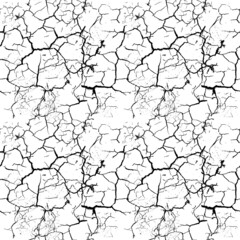 Crack seamless background. Vector illustration
