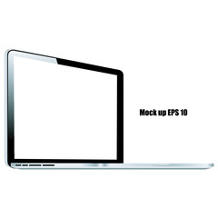 monitor vector ,mockup monitor , screen monitor , EPS10